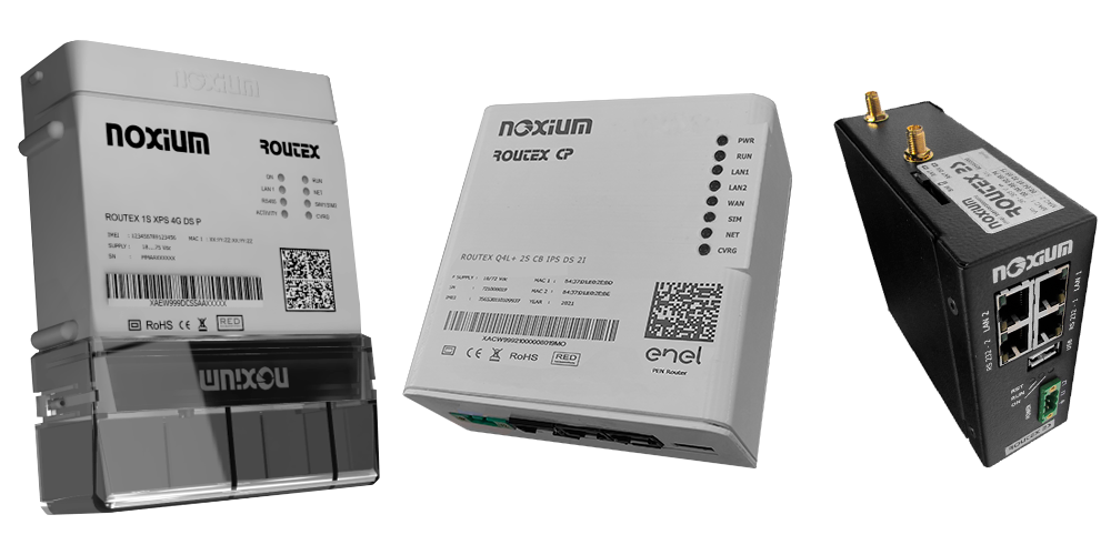 Familia ROUTEX. Tres módelos de Router industrial